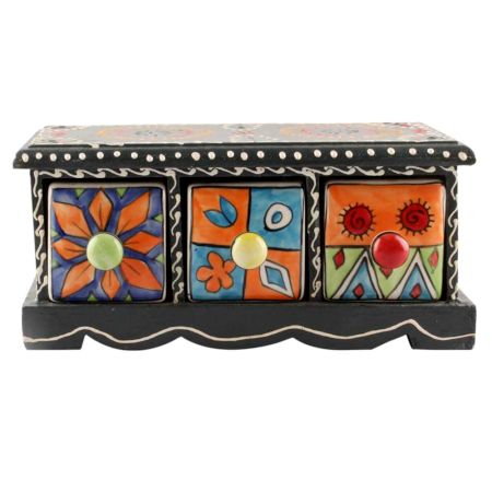 Spice Box-1425 Masala Rack Container Gift Item